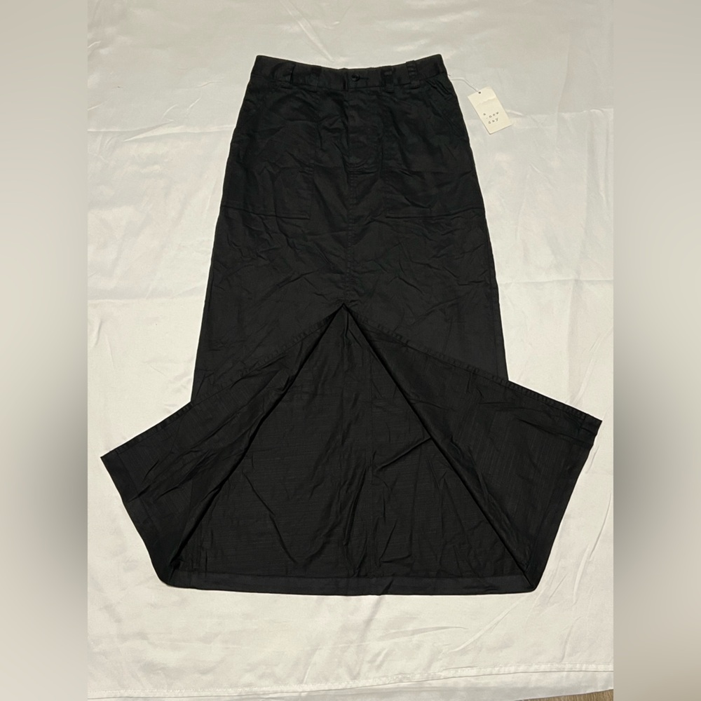 a new day Black Maxi Skirt